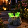 🥳SUMMER HOT SALE ✨🦋Illuminated Butterfly Stone Garden Light