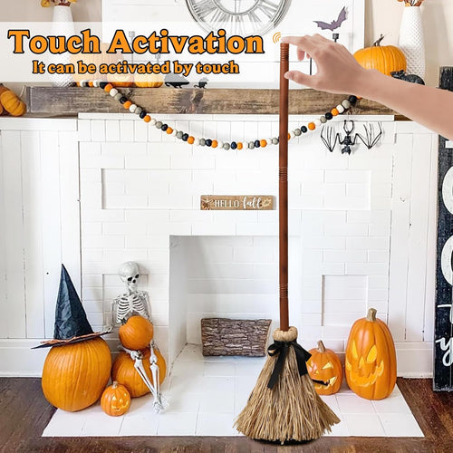 💥Halloween Sale 50% OFF🧙‍♀️🪄Floating Witch's Broom – Haunted Dancing Broom
