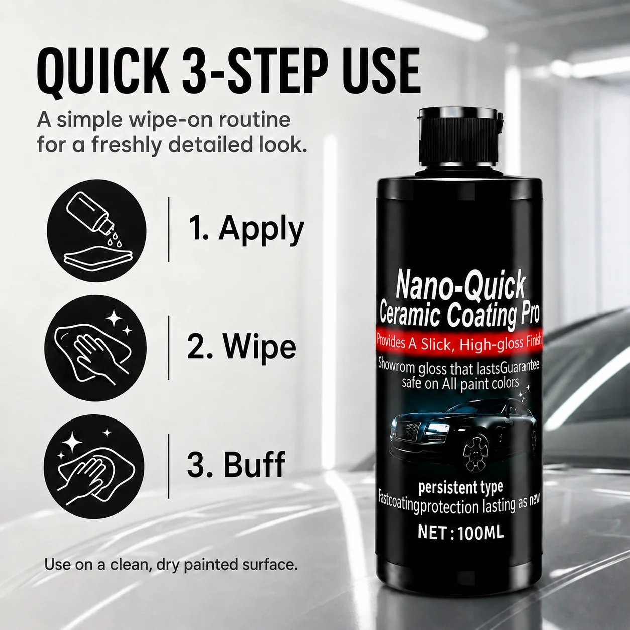 Automotive Nano Ceramic Coating Spray