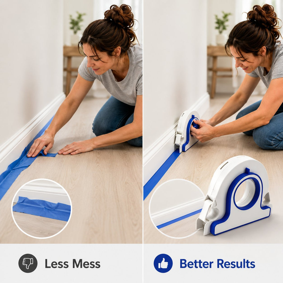 📍High-efficiency Painter Masking Tape Applicator