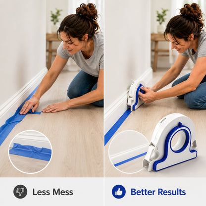 📍High-efficiency Painter Masking Tape Applicator