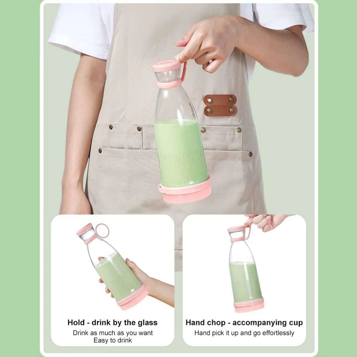 🔥#1 Bestseller - Sconto del 49%丨FreshSip Fresh Juice Portable Blender
