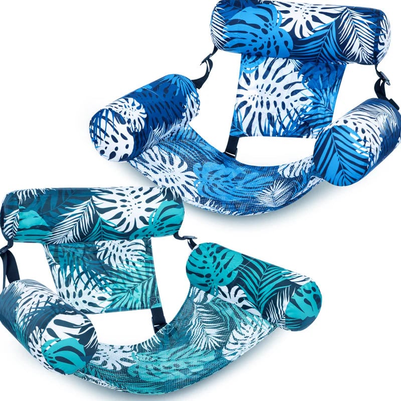🏖️Thick Inflatable Pool Float Lounger - Portable Inflatable Pool Chair for Adults