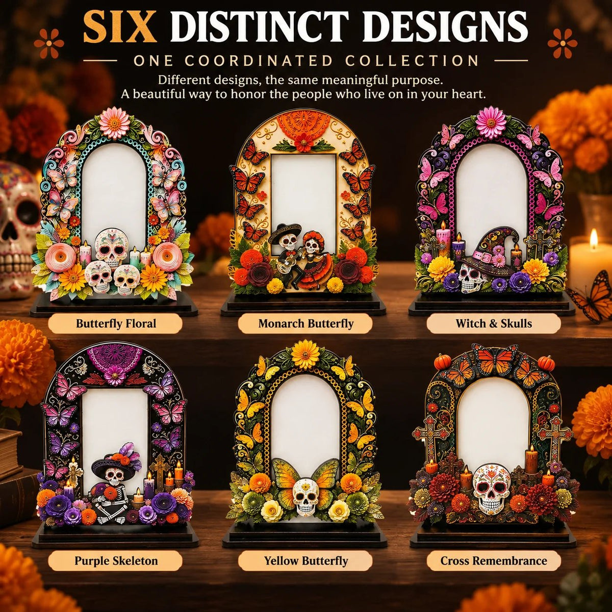 💀 Day of the Dead Photo Frame