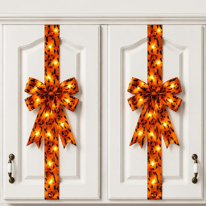 🎃LED Lantern Halloween Bow-2 Pack