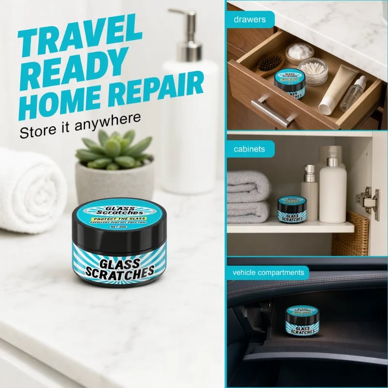 🔥HOT SALE🔥Hot Sale 49% OFF🔥 Multi-Purpose Glass Scratch Repair Paste – 30g, for Windows, Mirrors & Car Glass 🪟