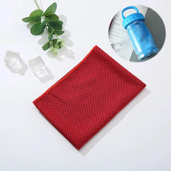 🥶Summer Hot Sale - BUY 1 GET 1 FREE!!⚡50K+ SOLD!❄️Cold Sweat Towel You Can Use Anywhere, Anytime! Reusable Soft Absorbent Cooling Portable