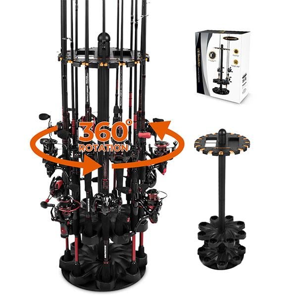 🔥 Fishing Rod Rack With Rotating Base