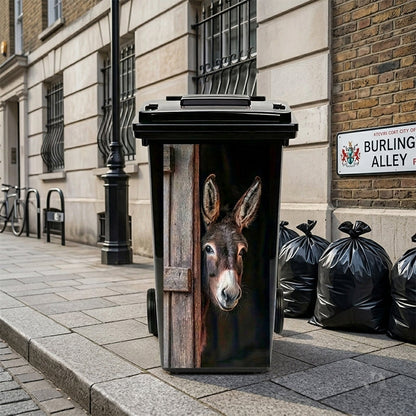 🔥 Animal Floral Print Bin Sticker