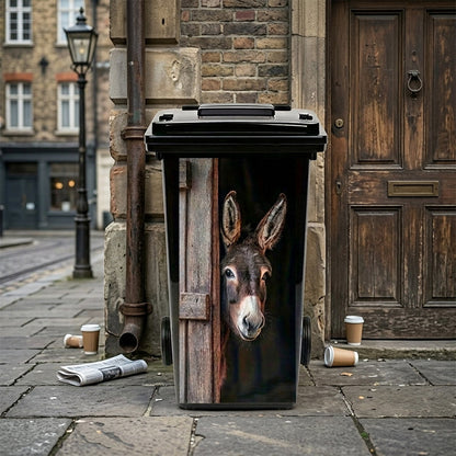 🔥 Animal Floral Print Bin Sticker