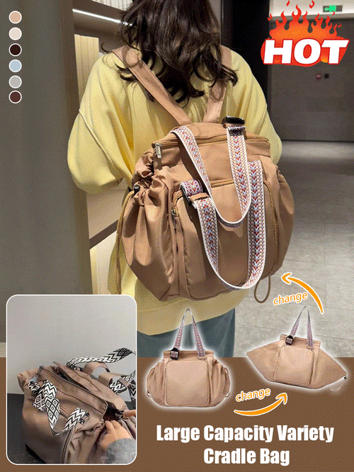 3-in-1 Convertible Large Capacity Tote Bag