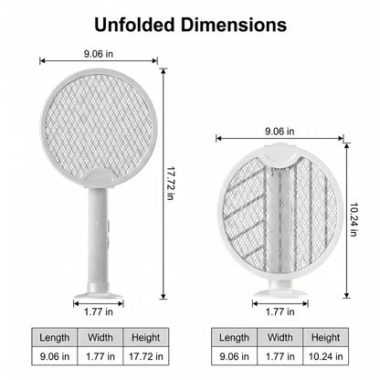 🔥Limited Time 50% Off✨2-in-1 Foldable Electric Fly Swatter