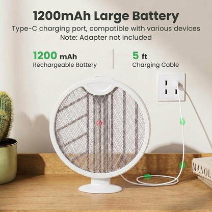 🔥Limited Time 50% Off✨2-in-1 Foldable Electric Fly Swatter