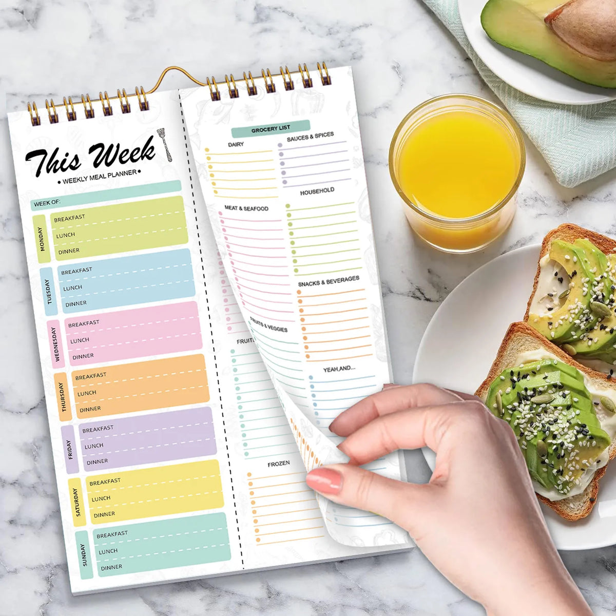 Weekly Meal Planner – Simplify Family Meals & Grocery Planning