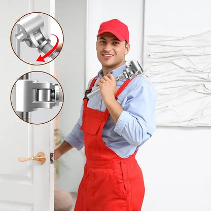 🔧 Adjustable door gap screw lever
