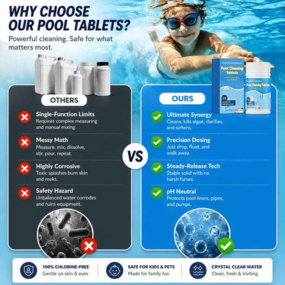 The Next-Gen Pool Purifier is here ✨ Stronger Algae Control, Gentle & Safe for Kids! 👨‍👩‍👧‍👦