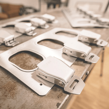 ✈️ Handcrafted Aviation Seatbelt Key Holder