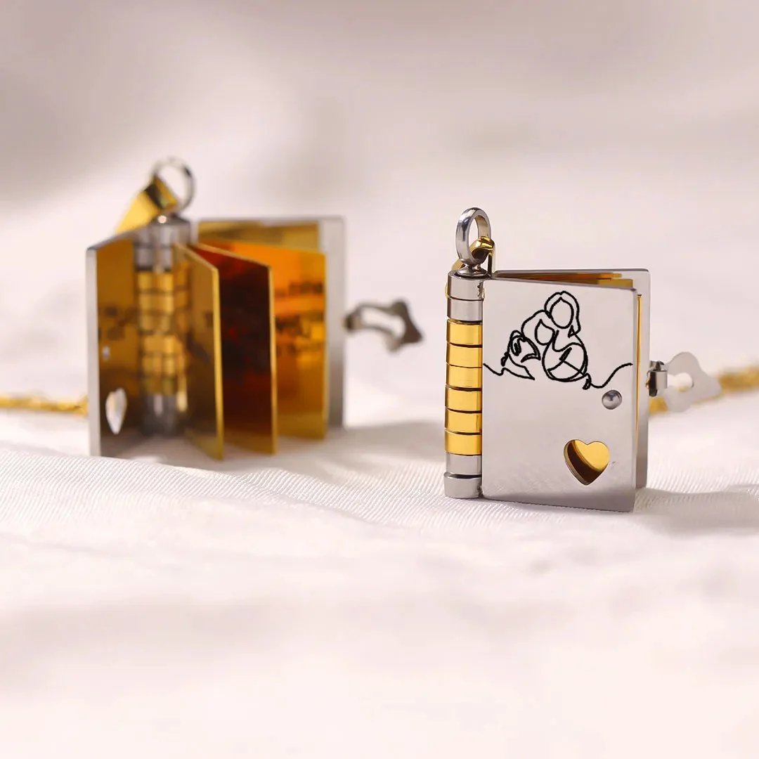 📍For Granddaughter - The Most Beautiful Chapter Book Necklace