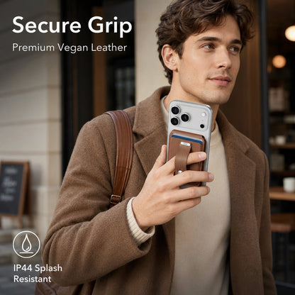 Smart Magnetic Phone Wallet with Stand & Location Tracking