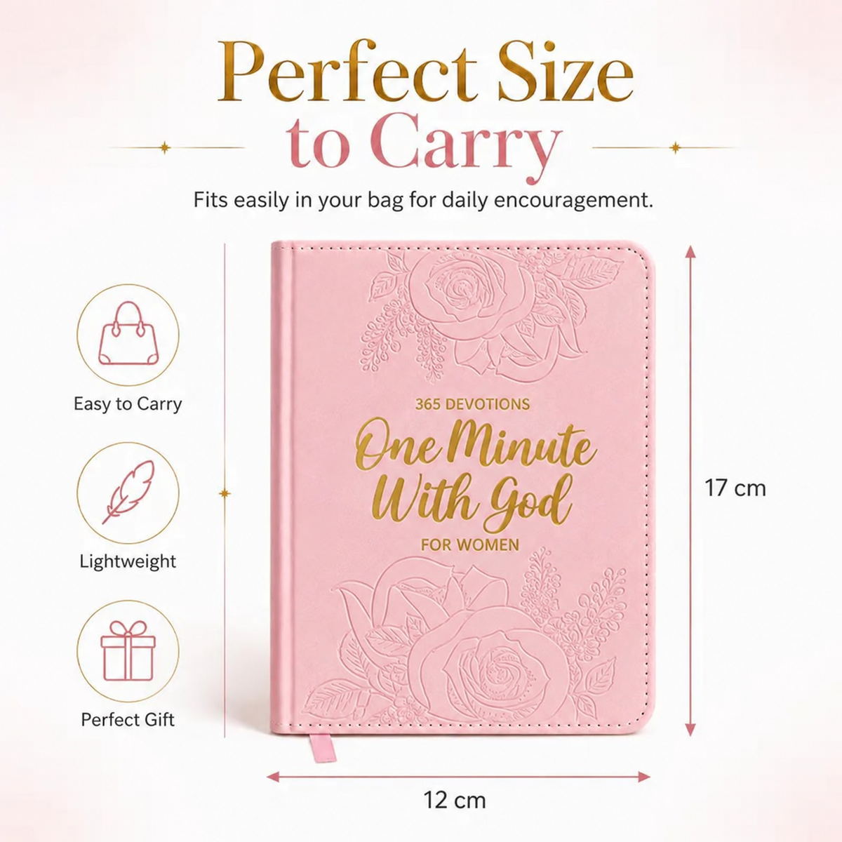 365 Daily Devotional Journal for Women 🤍 | A Moment With God Every Day