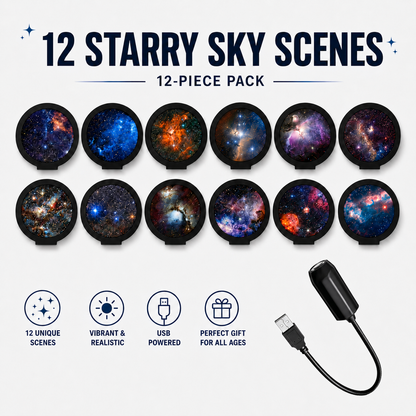 ✨Plug-&-Play HD Christmas Projector – 6 or 10 Festive Scenes