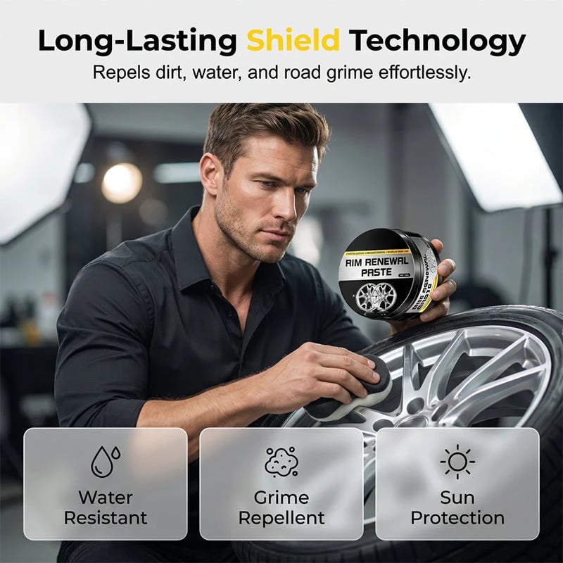 💞50K+ SOLD!✨✨ All-in-One Wheel Restoration Paste – Scratch Removal, Molecular Bonding, Safe for All Alloys 💎