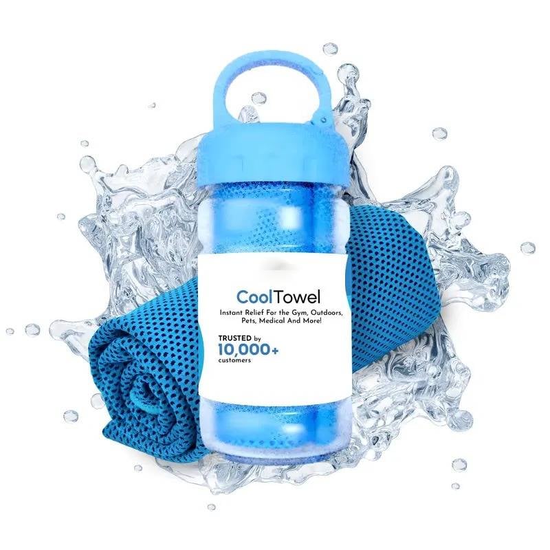 🥶Summer Hot Sale - BUY 1 GET 1 FREE!!⚡50K+ SOLD!❄️Cold Sweat Towel You Can Use Anywhere, Anytime! Reusable Soft Absorbent Cooling Portable