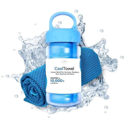 🥶Summer Hot Sale - BUY 1 GET 1 FREE!!⚡50K+ SOLD!❄️Cold Sweat Towel You Can Use Anywhere, Anytime! Reusable Soft Absorbent Cooling Portable