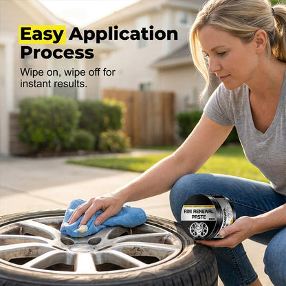 💞50K+ SOLD!✨✨ All-in-One Wheel Restoration Paste – Scratch Removal, Molecular Bonding, Safe for All Alloys 💎