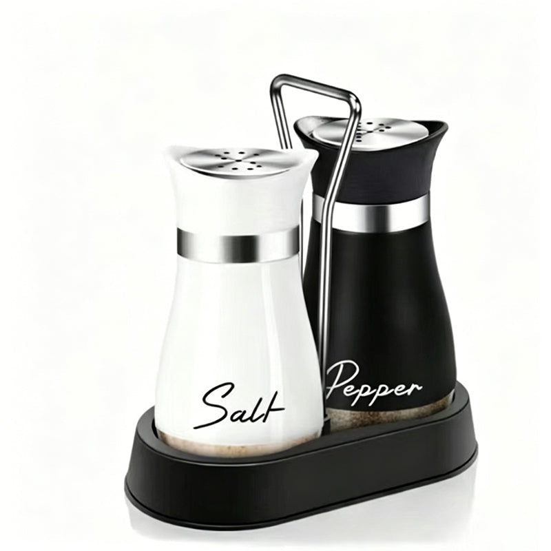 🐧 Penguin Design Salt and Pepper Shaker Set – Cute Shape, 304 Stainless Steel & Precision Dispensing Lid ✨