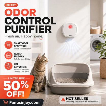 🌬️Say goodbye to unpleasant odors with it! Smart Quiet Pet Odor Eliminator