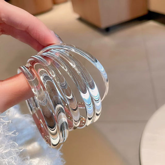 🔥 LIMITED TIME OFFER Elegant Cat's Eye Open Cuff Bracelet