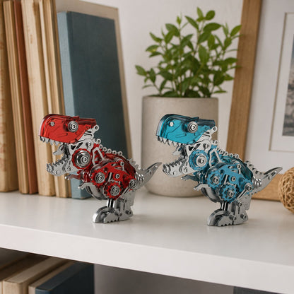 🦖⚙️Steampunk T-Rex Mechanical Assembly Model,