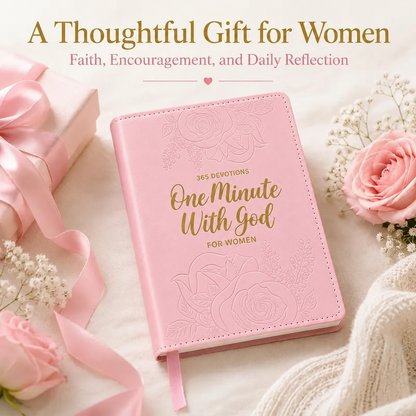 365 Daily Devotional Journal for Women 🤍 | A Moment With God Every Day