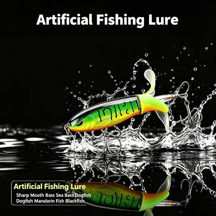 5-Pack 13cm  Artificial Fishing Lure – Perfect Casting Weight for Bass & Pike