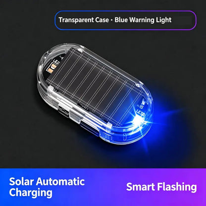 🚨 Solar Car Security Warning Light | Wireless LED Anti-Theft Visual Deterrent