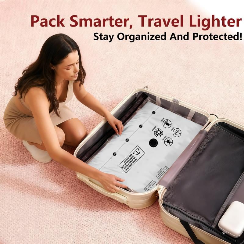 15-Pack Vacuum Storage Bags with Electric Pump