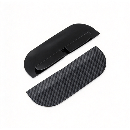 🔥 HOT SALE 49% OFF ☂️2 Pack Carbon Fiber Rain Eyebrow — Clear Rearview Mirror in Rain