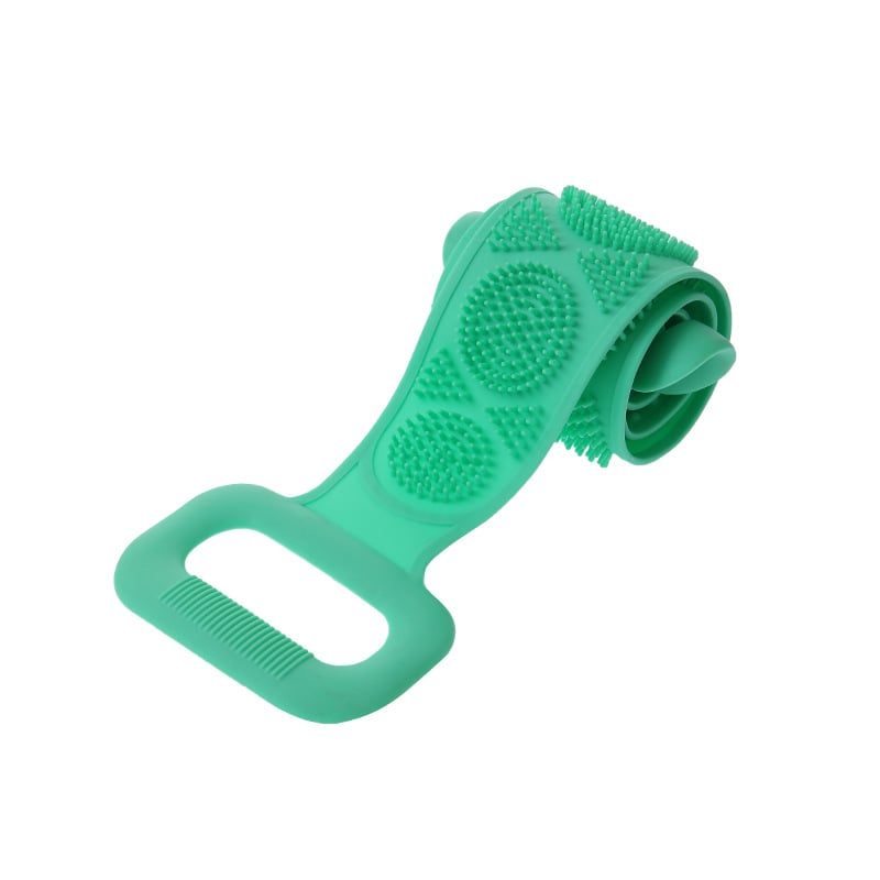 Silicone Bath Brush – Double-Sided Exfoliating Back Scrubber