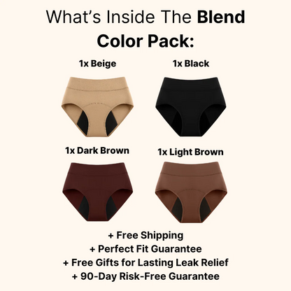 🌸💖Last Day 50% OFF| Scerich™  100% Leak-Proof Underwear 4-pack