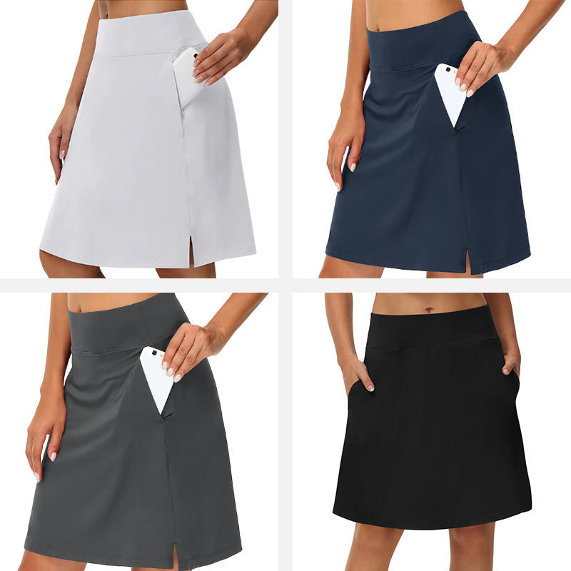 Women's 20" Knee Length Skorts Golf Tennis Skirt