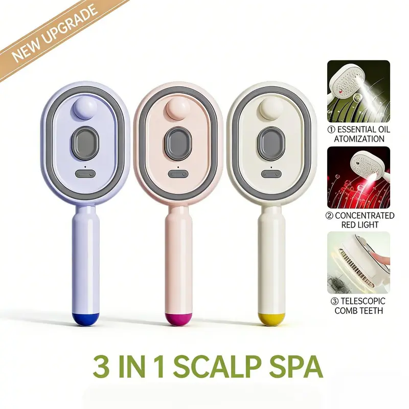🔥Limited Time 49% Off✨Electric Spray Air Cushion Massage Comb