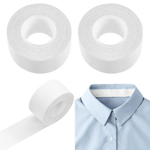 🎁2 Rolls Invisible Sweat Pads & Collar Protectors for Shirts – Unisex Sweat Guard