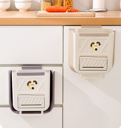 🧑‍🍳No Bending For Food Waste Disposal 🗑️ Extra Large Wall Mount Kitchen Trash Can
