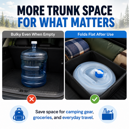 💧 – Collapsible Water Container with Spigot