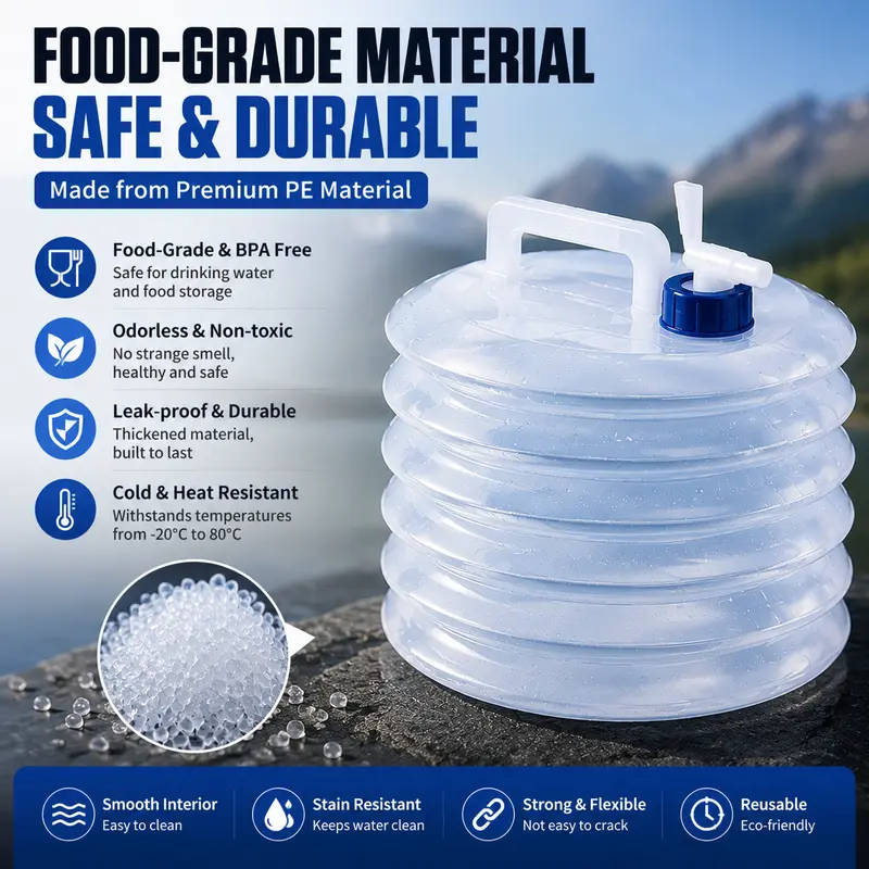 💧 – Collapsible Water Container with Spigot