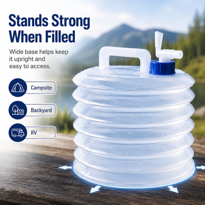 💧 – Collapsible Water Container with Spigot