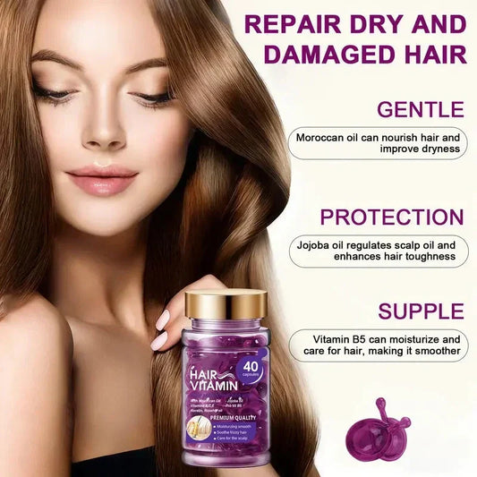 🔥Essential Oil Hair Smoothing Capsules