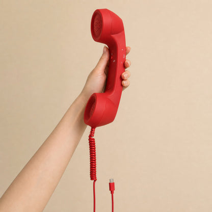 ☎️ Retro telephone handset with Type-C interface 📞