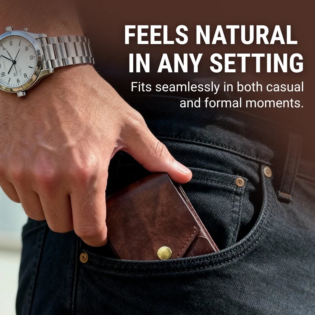 🎁🎉Only $19.90 This Week🌟🎉Retro PU Leather Wallet